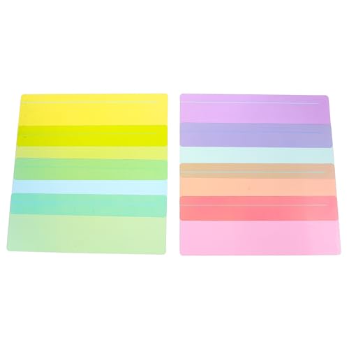 Guided Reading Strips 200 PCS Horizontal Bookmark Reading Guide Strips Students Overlays for Students