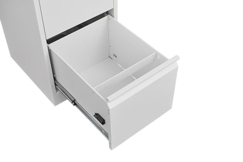 WYMCHMSX File Cabinet ，Storage Cabinet ，Narrow ，Metal ，4 Drawer，with Lock， Office Home