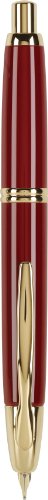 Pilot Vanishing Point Collection Retractable Fountain Pen, Red with Gold Accents, Blue Ink, Fine Nib (60167)