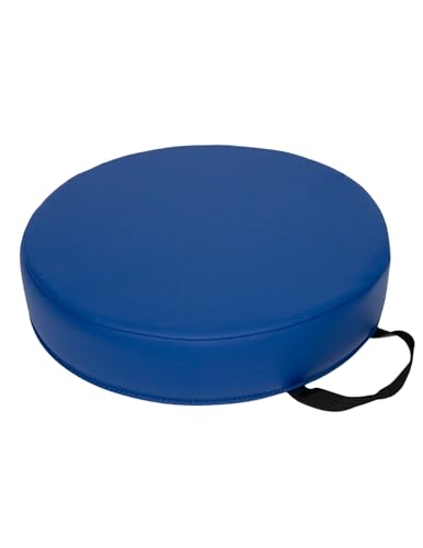 Schooled Cushioned Floor Seats - Set of 6 Round Spot Markers for Early Childhood Floor Time - Flexible Seating