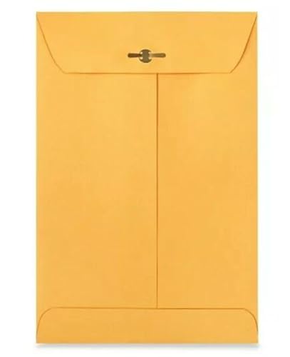 Catalog Envelopes (Open End), Brown Kraft, 28 Pound. 500 Per Pack. (Clasp, 6.5"x9.5")