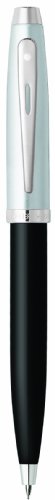Sheaffer Gift Collection 100 Series Ball Point and Mechanical Pencils Set, Glossy Black Barrel with Chrome Cap with Refill and Lead (SH/9313-9)