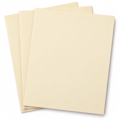 PaperPapers EarthChoice IVORY 8.5X11 90 Index Cardstock 250 PK [LTMK-94268]