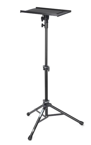 SAMSON LTS50 Adjustable Laptop Stand – Portable Tripod Stand for Laptop Computers, DJs, Musicians, Producers & Content Creators