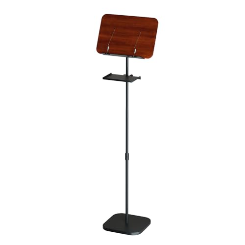 Harlotine Floor Book Stand for Reading, Height Adjustable 33.46"-64.96"