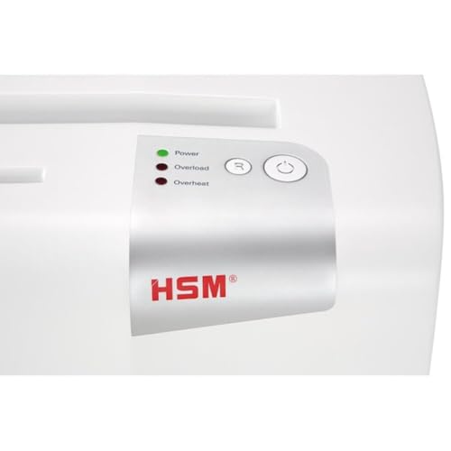 HSM shredstar X8, 8-Sheet, Cross-Cut, 4.8-Gallon Capacity Paper Shredder with Separate CD Slot, White | HSM1044W