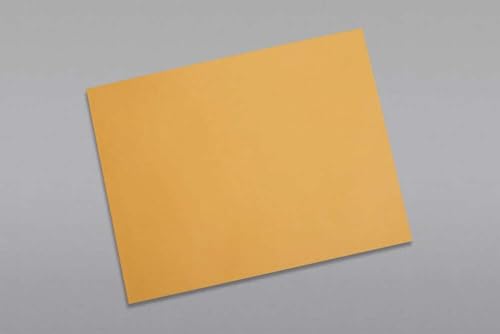 Limited Papers (TM) Booklet Envelopes, (Open Side) Brown Kraft, Gummed Seal, 28 Pound, Heavyweight, For Mailing And More. (100, 10 x 15)