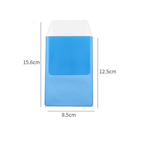 Gonehyu 24 PCS PVC Pocket Protector Leak-Proof Pen Pouch for Doctors Nurses Office School