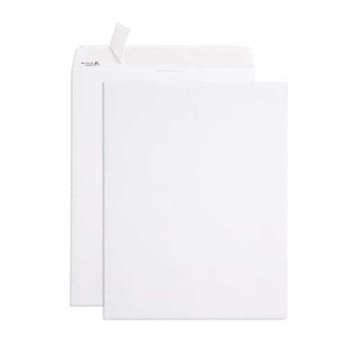 Blue Summit Supplies 50 11" x 14" Catalog Envelopes, Self Seal, White