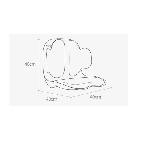 BUXGWLCH Sitting Posture Corrector Cushion Sedentary Waist Protection Lumbar Engineering Back Orthopedic