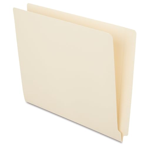 Staples End-Tab File Folder, Letter Size, Manila, Reinforced, 250/Box