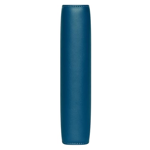 FranklinCovey - FranklinCovery - Kenzie Binder for Ring-Bound Franklin Planners | Genuine Leather - Zipper Closure (Classic, Lyons Blue)