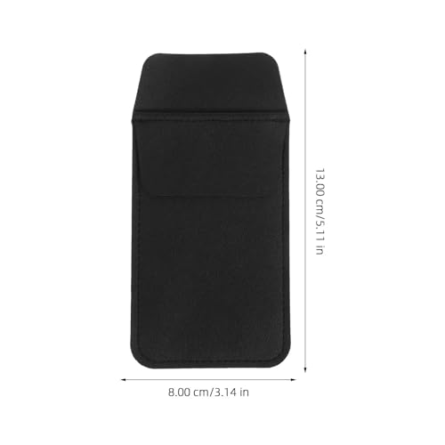 Yingluno 12pcs Pen Sleeve For Nurse Doctor Insert Type Pencil Storage Organizer Pu Material Reusable Pocket Protector