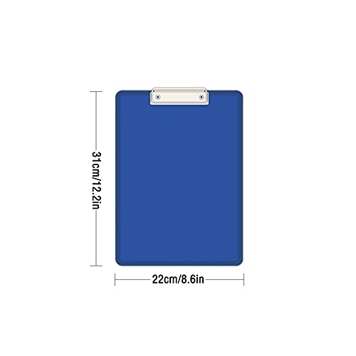 3UOOWWFA 10 Pack Plastic Clipboards Multicolor Binder with Retractable Hooks File Organizer Multifunctional Office Meeting Writing Boaed Clipboard (Color : A) (G)