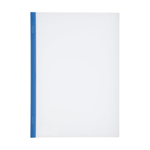 LIHIT LAB Request Slide Bar Files, 10 Books, A4, Blue, 10 Pairs G1720-8_10