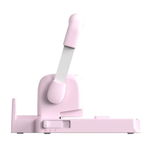 Journelle Duo Bind Machine 2-in-1 Pink Binding Machine | Book Binding | Compatible with 2:1 to 1" Binders, Spirals | Disc and Spiral Binding Machine