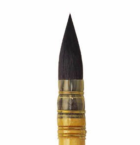 ISABEY 6234 Siberian Blue Squirrel Quill Mop Size 08 - Best Price on Web!