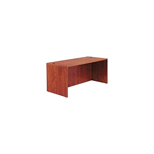 Alera VA216630MC Alera Valencia Series Straight Front Desk Shell, 65w x 29 1/2d x 29 5/8h, Cherry