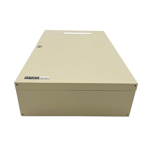 BEILOCKERY Key Cabinet 240 Position, Beige Key Storage Box with Colorful Key Tags and Lockable Door, Wall Mount Key Organizer for Home Office Garage