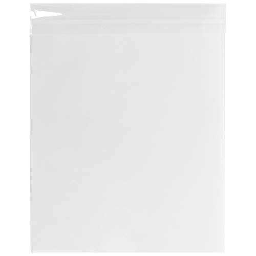 JAM PAPER Cello Sleeves with Self Adhesive Closure - 17 7/16 x 22 1/4 - Clear - 100/Pack
