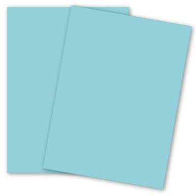 Lettermark (Earthchoice) Blue 8.5x11 Index Cardstock Paper – 90lb Index (162 GSM) – 250 Sheets [94244] – Econo Card Stock for Business, Crafts, DIY, and Professional Use