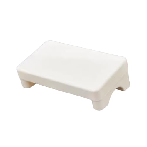 Ergonomic Foot Rest,Leg Support with 20° Tilt Angle,Under Desk Footrest for Office,Lightweight and Portable Design(White)