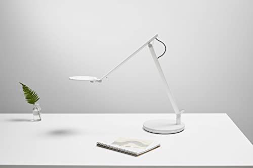 Humanscale Nova Task Light | Standard Range Arm | Clamp Base | 3000 K Color Temperature | Light Gray