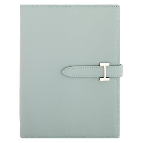 FranklinCovey - Noblessa Leather Strap Binder (Compact, Blue Grey)