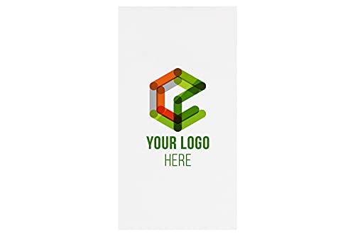 LUXPaper Custom Printed #7 Coin Envelopes | 100 Qty | Personalized Address/Logo | 3 1/2" x 6 1/2" | Bright White | 24lb. Text