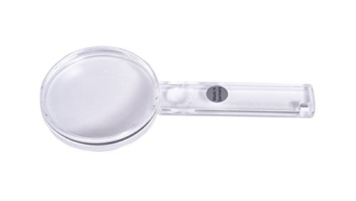 ESCHENBACH 2612-60B Handheld Magnifying Glass Economic Crystal Magnifier 2.5X Made in Germany