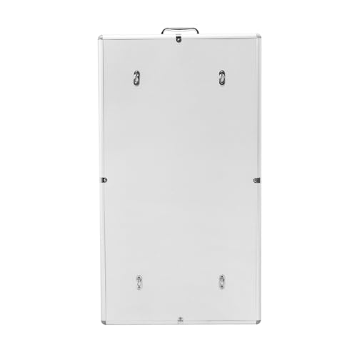 MhdunueSK 72 Slots Aluminum Alloy Pocket Chart, Cell Phone Locker for Classroom, Storage Cabinet for Cell Phones, Wall-Mounted with a Locked