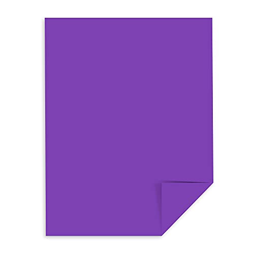 Astrobrights® Color Multi-Use Printer & Copy Paper, 1 Ream, Gravity Grape, Letter (8.5" x 11"), 500 Sheets Per Ream, 24