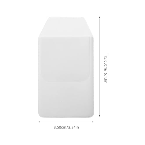 Pocket Protector 60Pcs PVC Pocket Protector for Men Shirt Pen Holder Organizer Heavy Duty Sleeve for Office Business Meetings Professional Use White For Shirts Pants Lab Coats Nurses