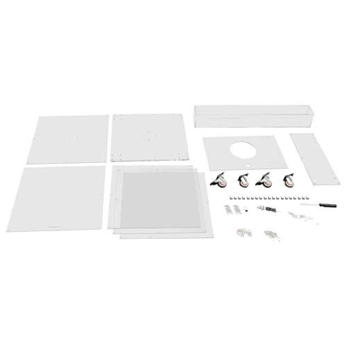 SHOUMANUAL Suggestion Box with Stand, 14" Acrylic Locking Ballot Box