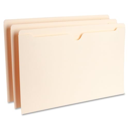 Business Source Legal Recycled File Pocket - 8 1/2" x 14" - Manila - 10% Recycled - 100 / Box