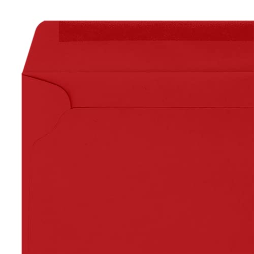 LUXPaper 9 x 12 Booklet Envelopes | Holiday Red | 60lb. Text | 500 Qty