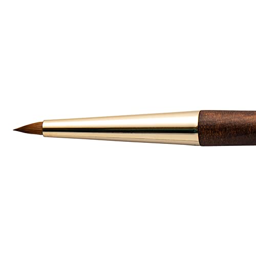 Isabey Vintage Kolinsky Sable Brush - Retouch, Size 6