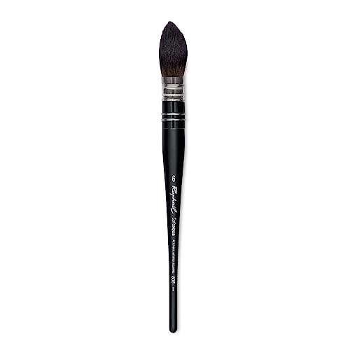 Raphael SoftAqua Synthetic Squirrel Watercolor Brush, Quill, 6