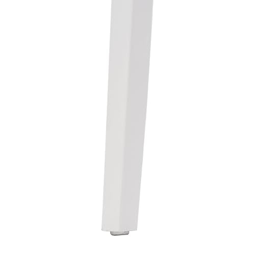 Flash Furniture Resin Indoor/Outdoor Stackable Chair, White, 2-Pack