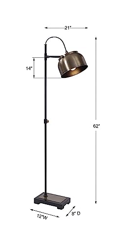 Uttermost Bessemer 1 Light Industrial Floor Lamp 28200-1