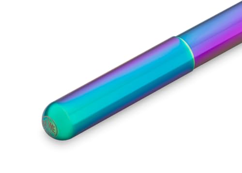 Kaweco COLLECTION Fountain Pen Liliput Kolibri I Premium Rainbow-Coloured Reservoir Pen with Iridescent Steel Nib for Ink Cartridges I Writing Instrument 12.4 cm I Nib: F (Fine)