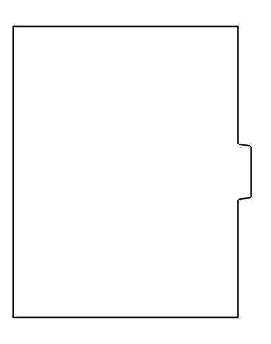 DocuCopy 3273 Trilar Index Tabs 90 lb Paper 1/5 Cut Uncollated Position 3 No Holes