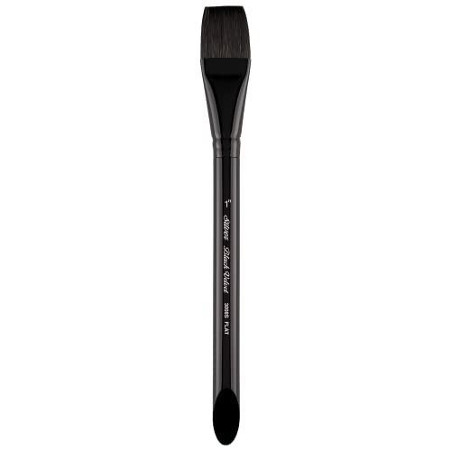 Silver Brush Limited Black Velvet Square Wash Brush, Size 1 in
