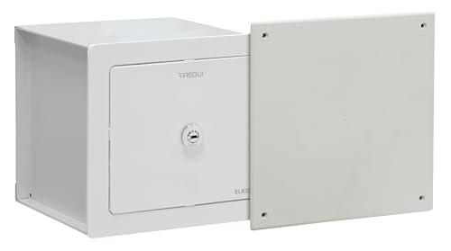 ARREGUI Elek 22500W-S1 Hidden Safe Behind the Lid of the Junction Box | Small Safe to Recessed to the Wall | 20 x 20 x 21 cm | 5 L