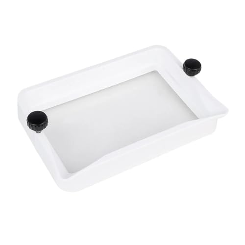 for Creality HALOT-R6 Tray Tit_198.56×132.73x30.4_PP_White Original Resin Vat Kit Plastic Tray Kit for HALOT-R6 Printer Parts