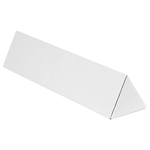 Partners Brand PMTM224 Triangle Mailing Tubes, 2" x 24 1/4", Oyster White (Pack of 50)