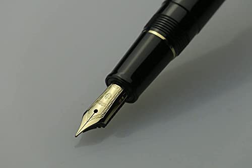 Sailor 11-0570-220 Pro Fit Casual Fountain Pen, Gold Trim, Black, Fine Point