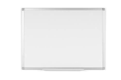 BoardsPlus Non-Magnetic Whiteboard - 90 x 60 cm - Aluminium Frame