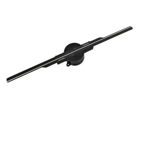3D Hologram Fan 42CM WiFi Holographic Projector Advertising Display Light HD for Stores Bars Party Xmas(PD45 45cm)