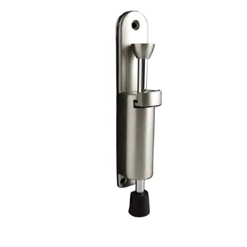KVXJH 1-5pcs Adjustable Door Stopper Spring Loaded Telescopic Position Zinc Alloy Heavy Duty Door Locks Holder Stop Wall Protector